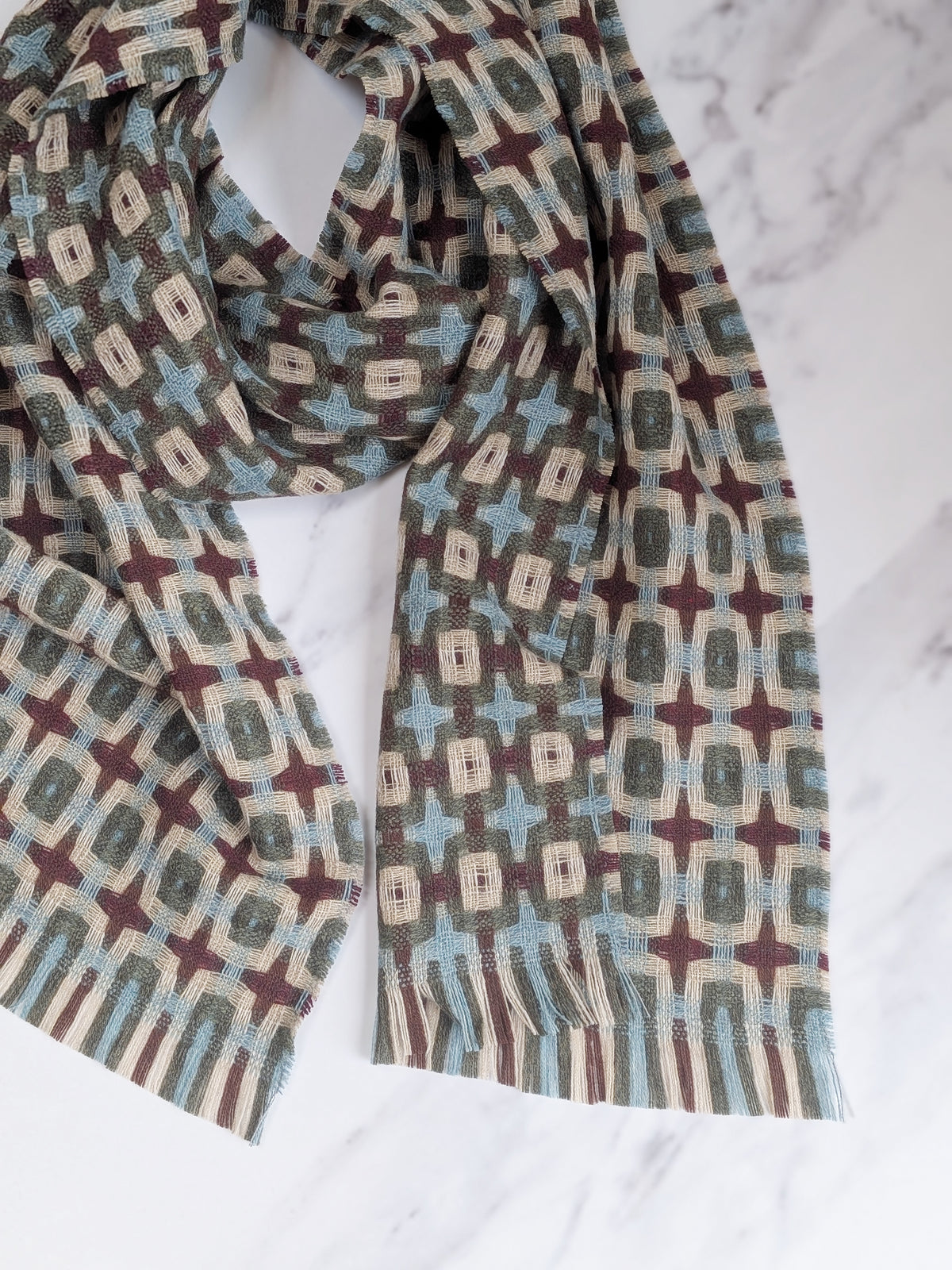 THYME MERINO LAMBSWOOL SCARF