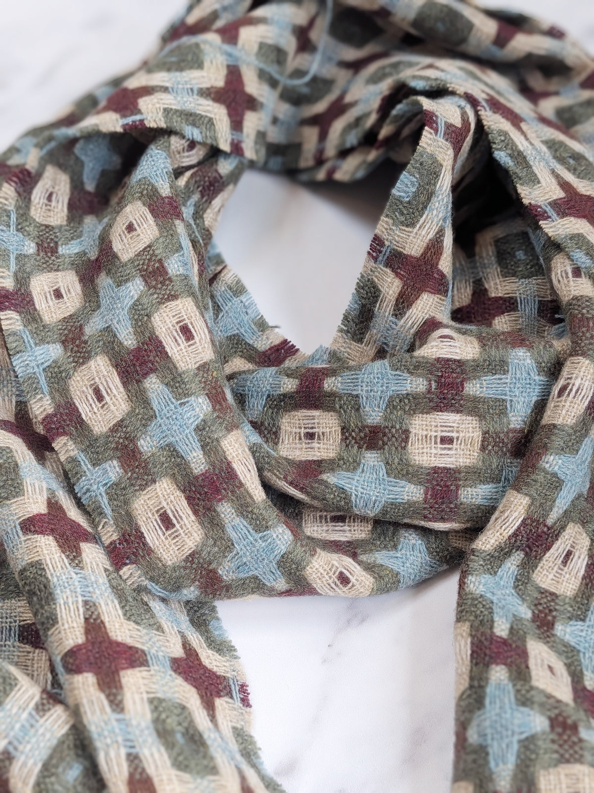 THYME MERINO LAMBSWOOL SCARF