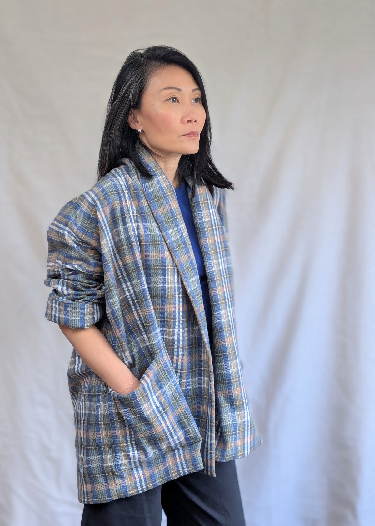 AJA LAMBSWOOL KIMONO JACKET