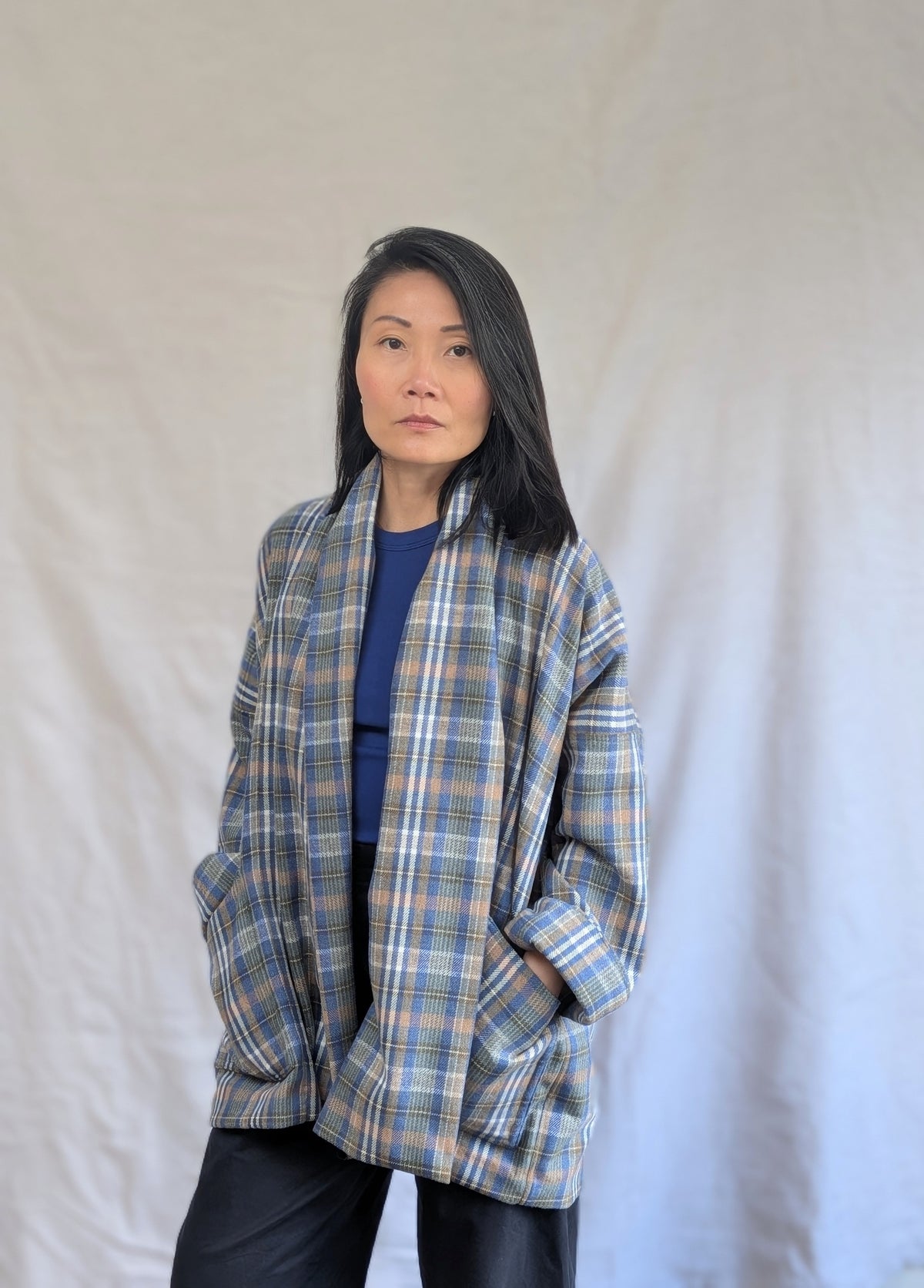 AJA LAMBSWOOL KIMONO JACKET