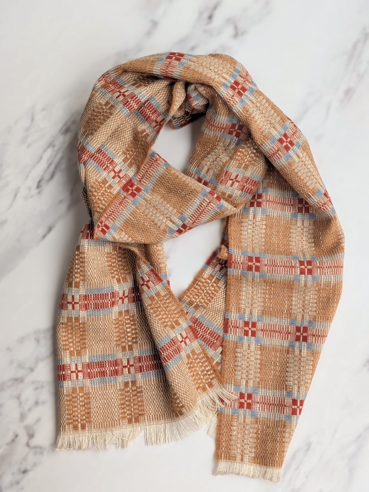 GOLDIE OVERSHOT SCARF