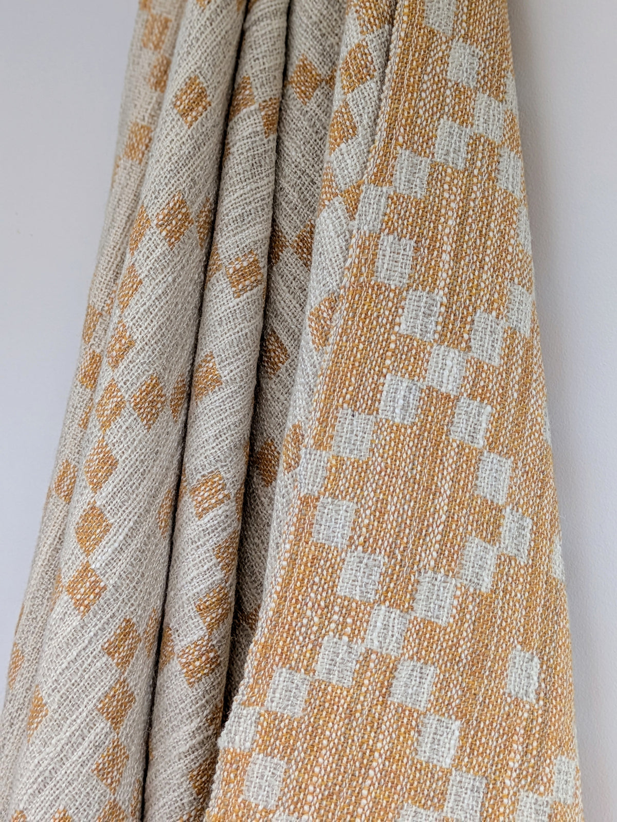 MABLI DOUBLECLOTH THROW IN MARIGOLD