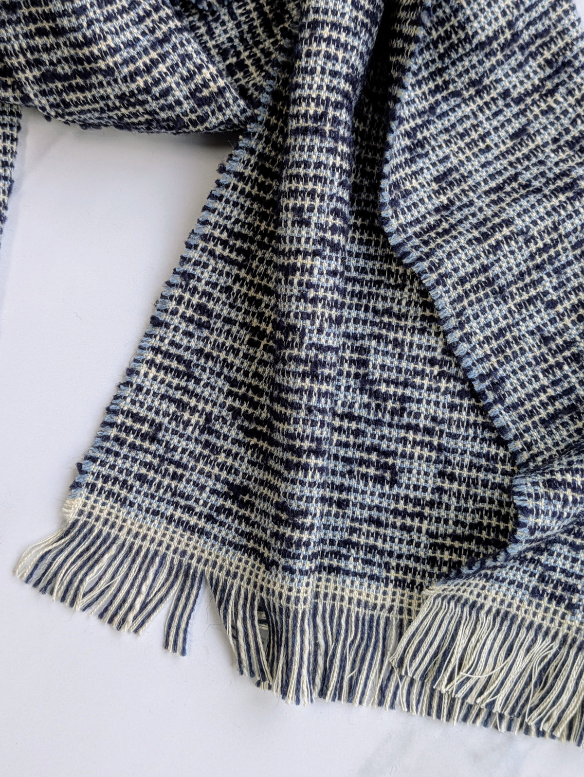 MIDNIGHT BOUCLE SCARF