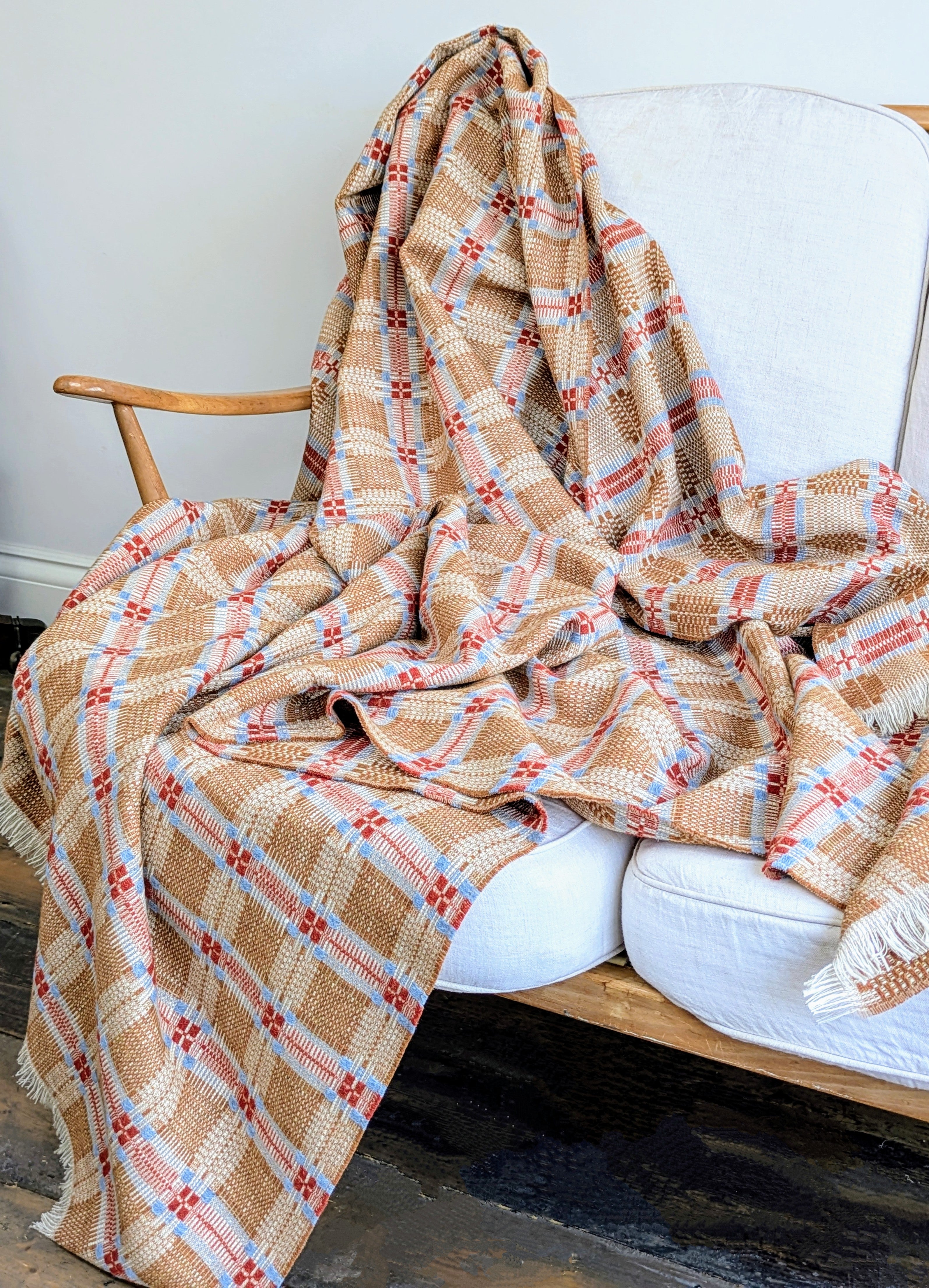 GOLDIE OVERSHOT BLANKET