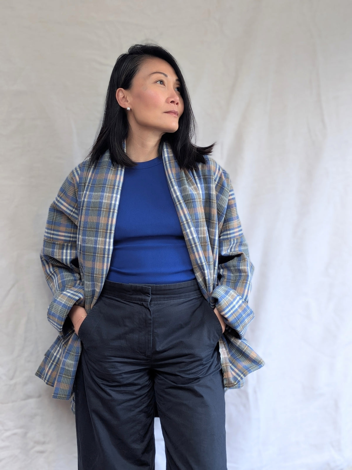 AJA LAMBSWOOL KIMONO JACKET