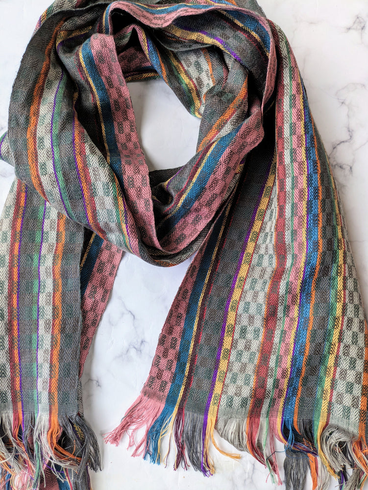 ROSIE SILK & LINEN SCARF