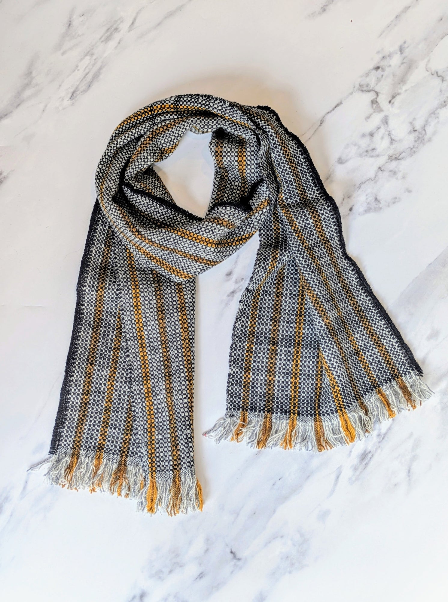 CUT SELVEDGE MERINO LAMBSWOOL CASHMERE SCARF – Katherine Fraser