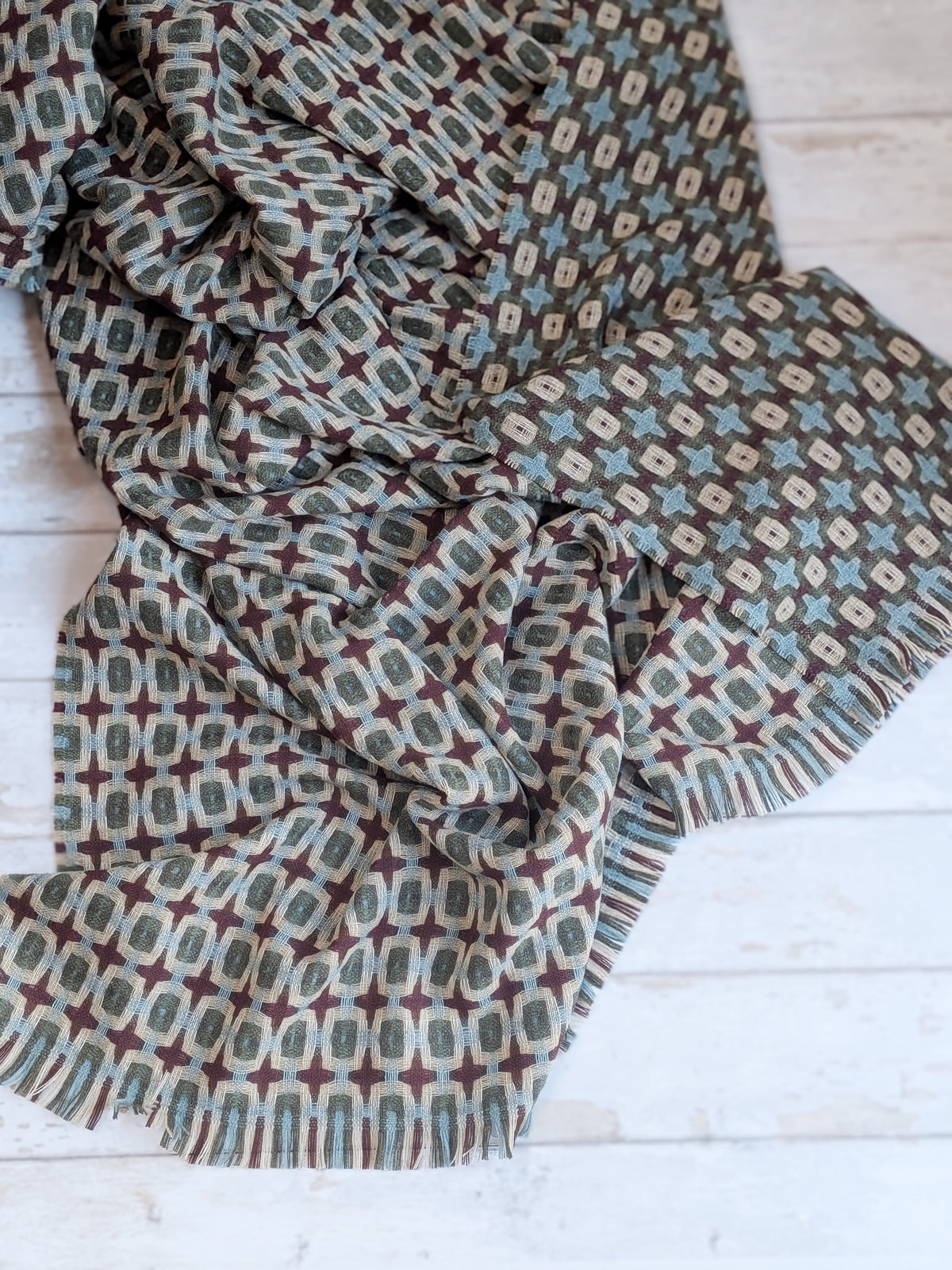 THYME MERINO LAMBSWOOL BLANKET