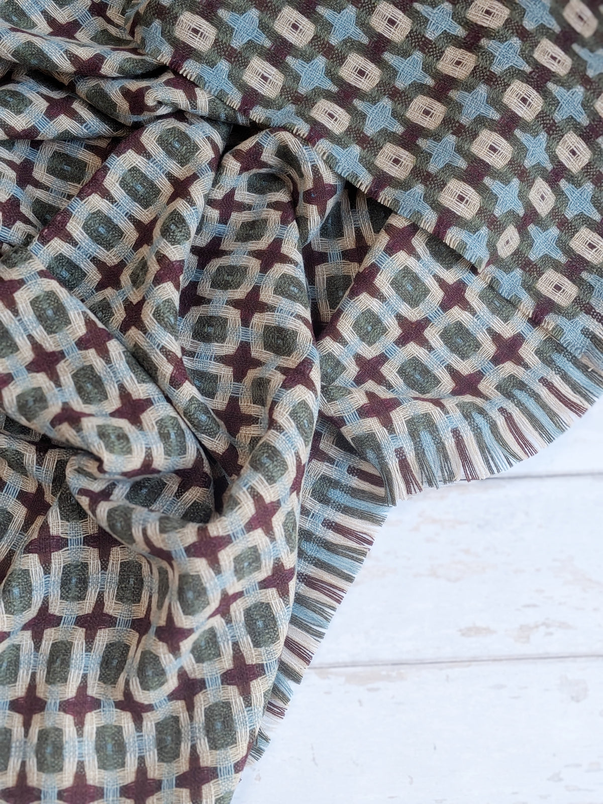 THYME MERINO LAMBSWOOL BLANKET