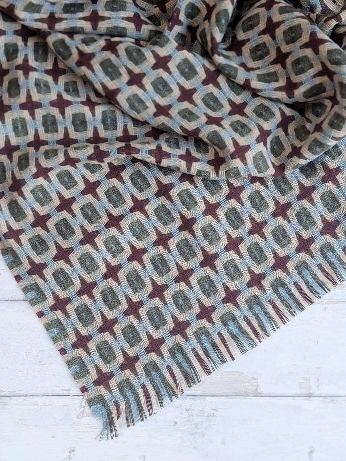 THYME MERINO LAMBSWOOL BLANKET