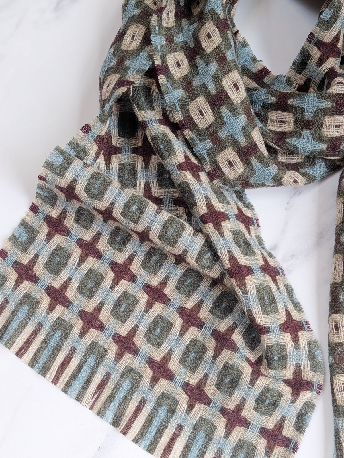THYME MERINO LAMBSWOOL SCARF