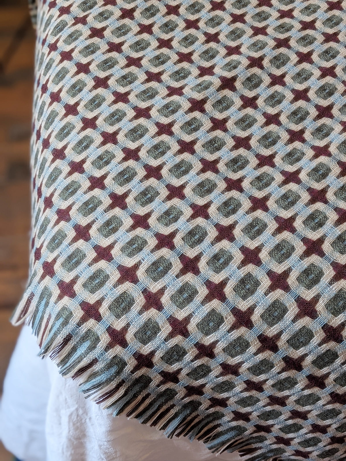 THYME MERINO LAMBSWOOL BLANKET