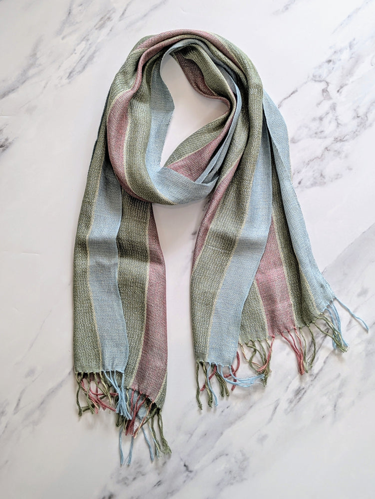 JULY LINEN & SILK SCARF