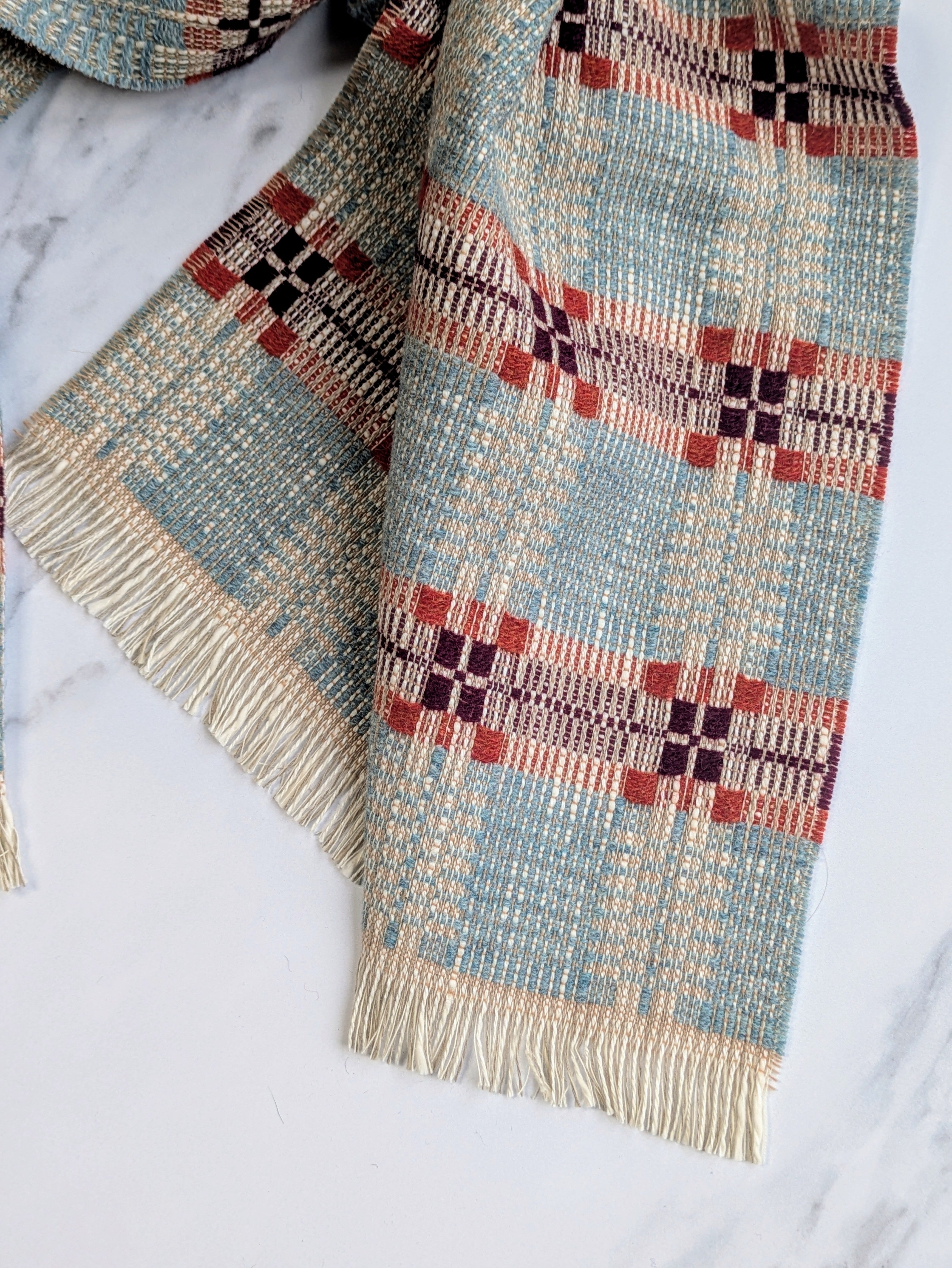 TOPAZ OVERSHOT SCARF