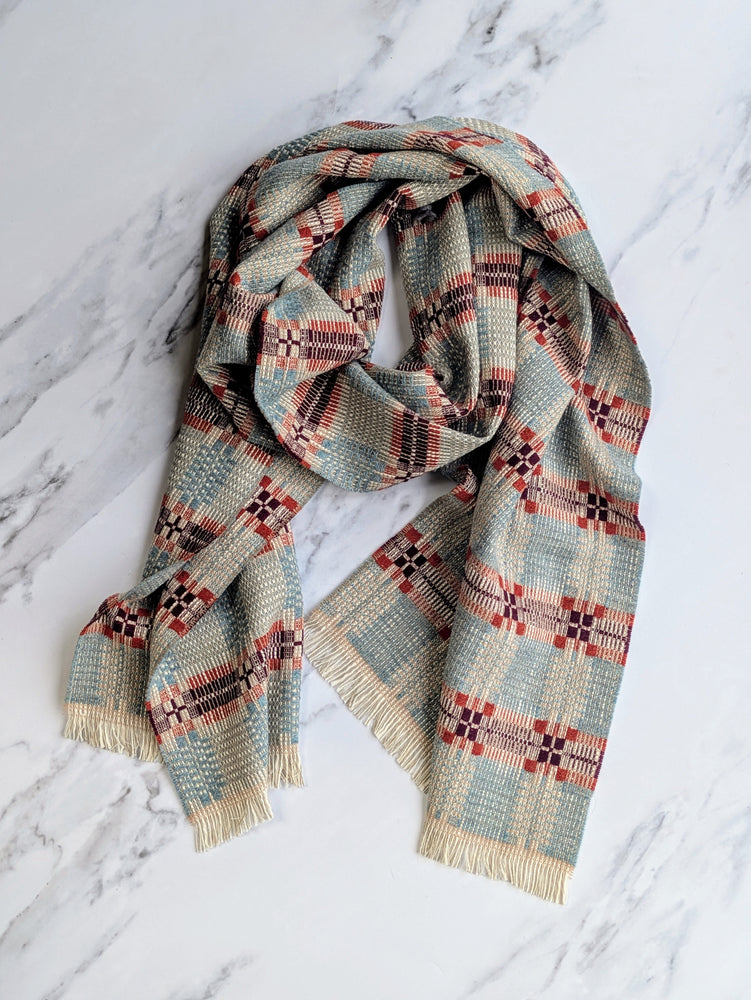 TOPAZ OVERSHOT SCARF