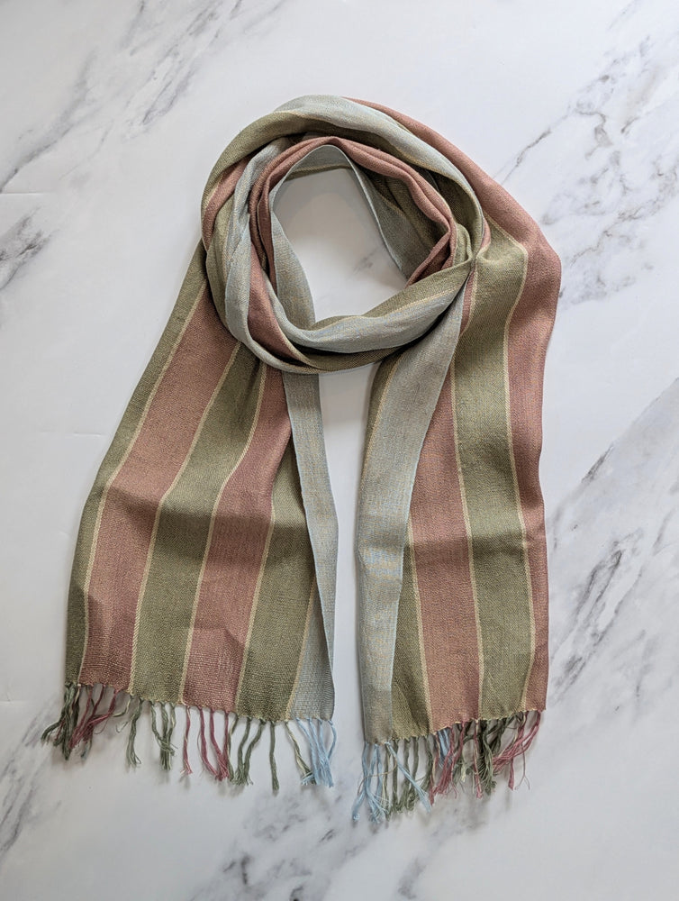 JANIE LINEN & SILK SCARF