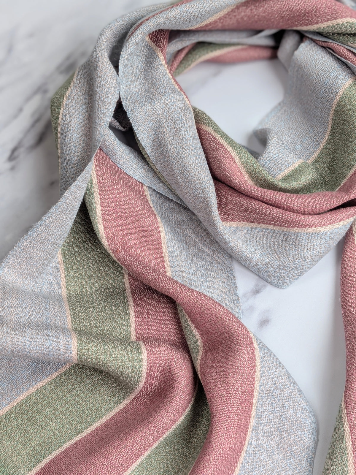 LILLY SILK & LINEN SCARF