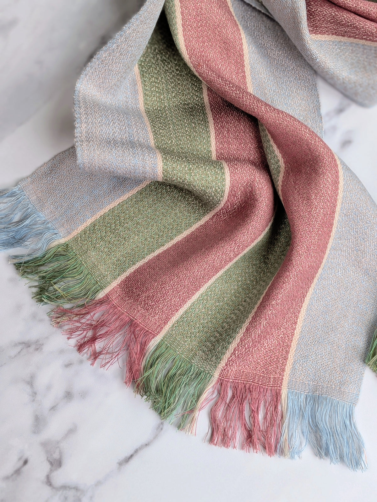 LILLY SILK & LINEN SCARF