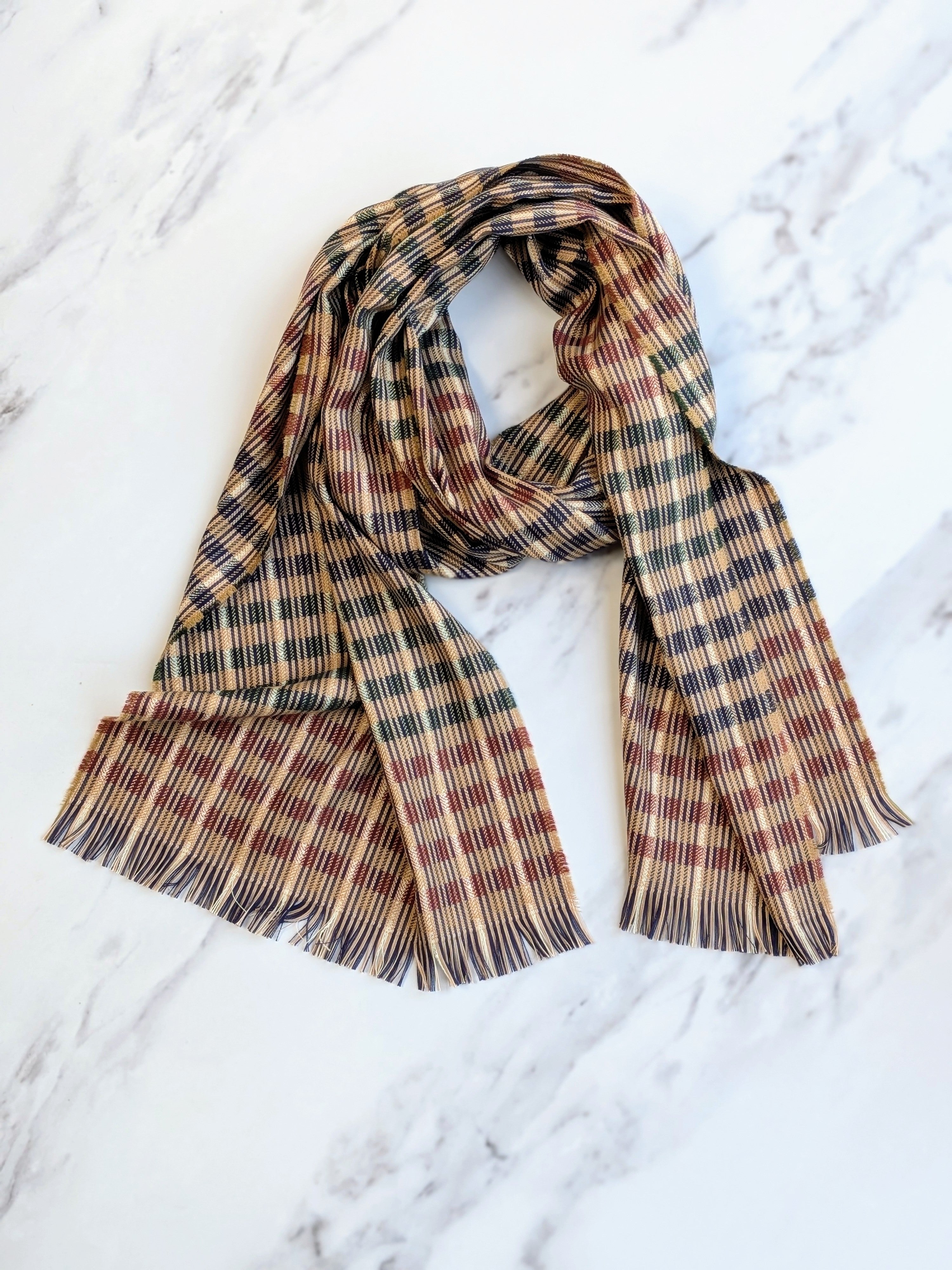 ROYA SILK, COTTON & CASHMERE SCARF