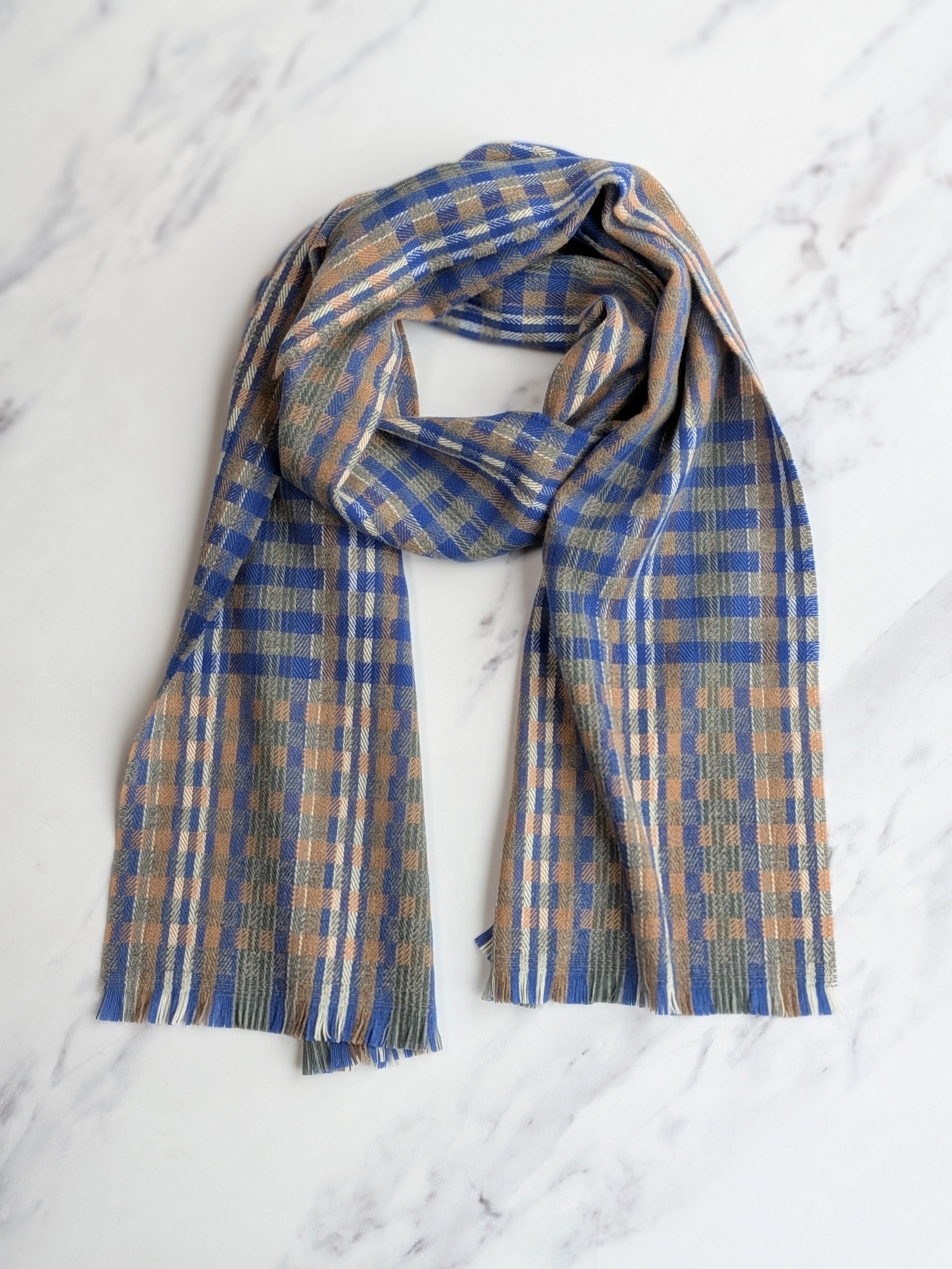 RANNOCH BLOCK LAMBSWOOL & CASHMERE SCARF