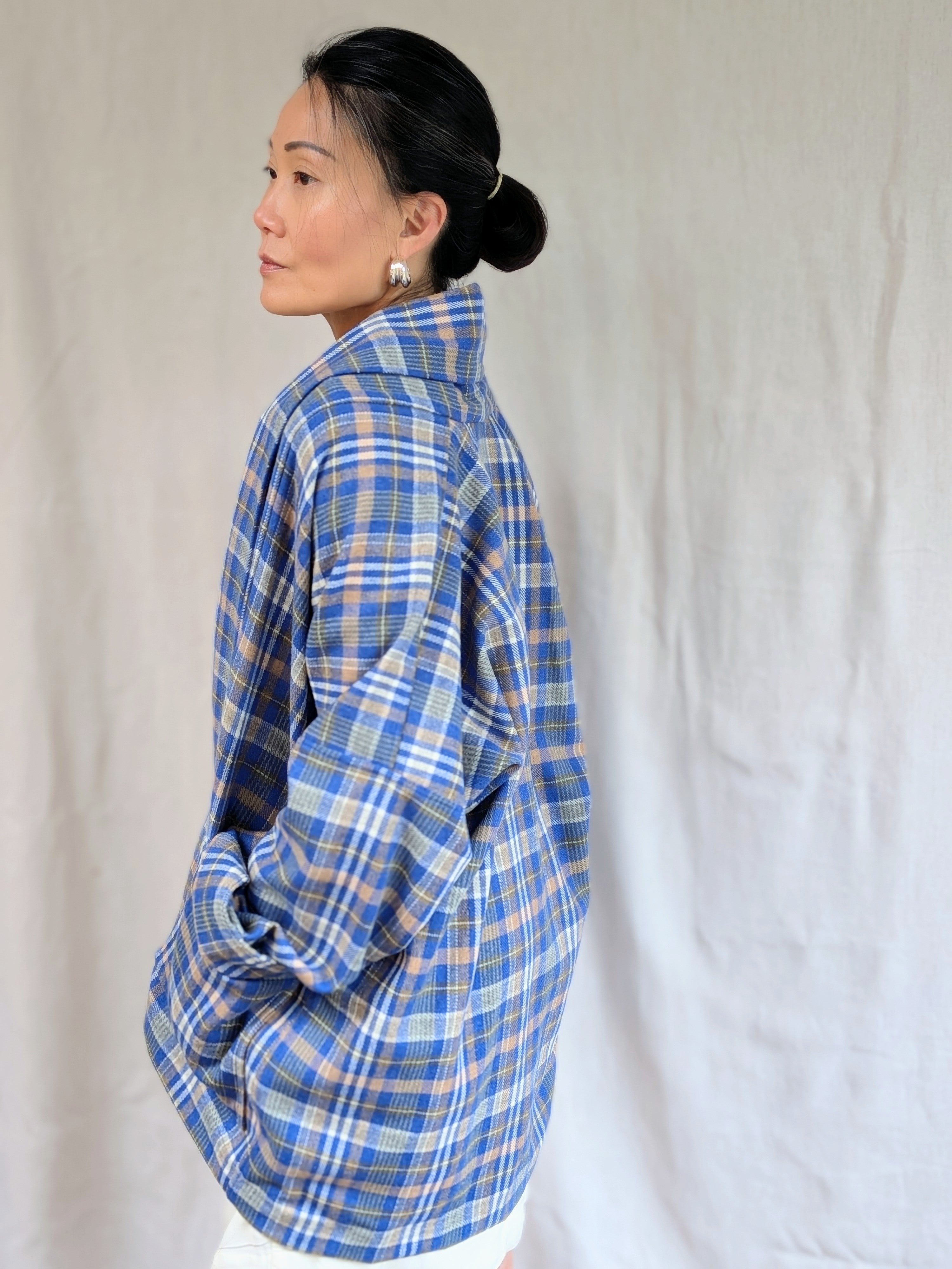 NAYA LAMBWOOL KIMONO JACKET