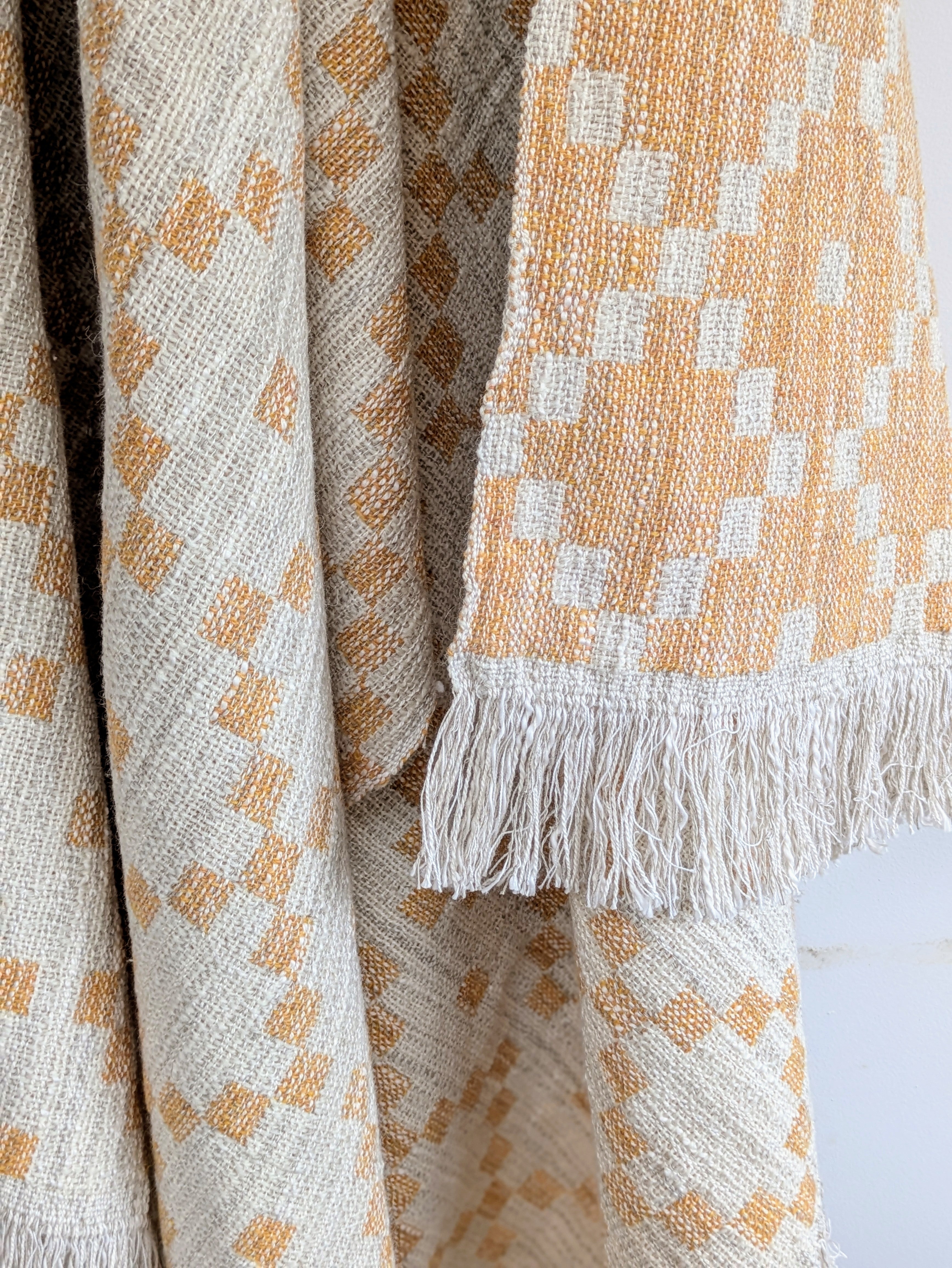 MARIGOLD DOUBLECLOTH THROW