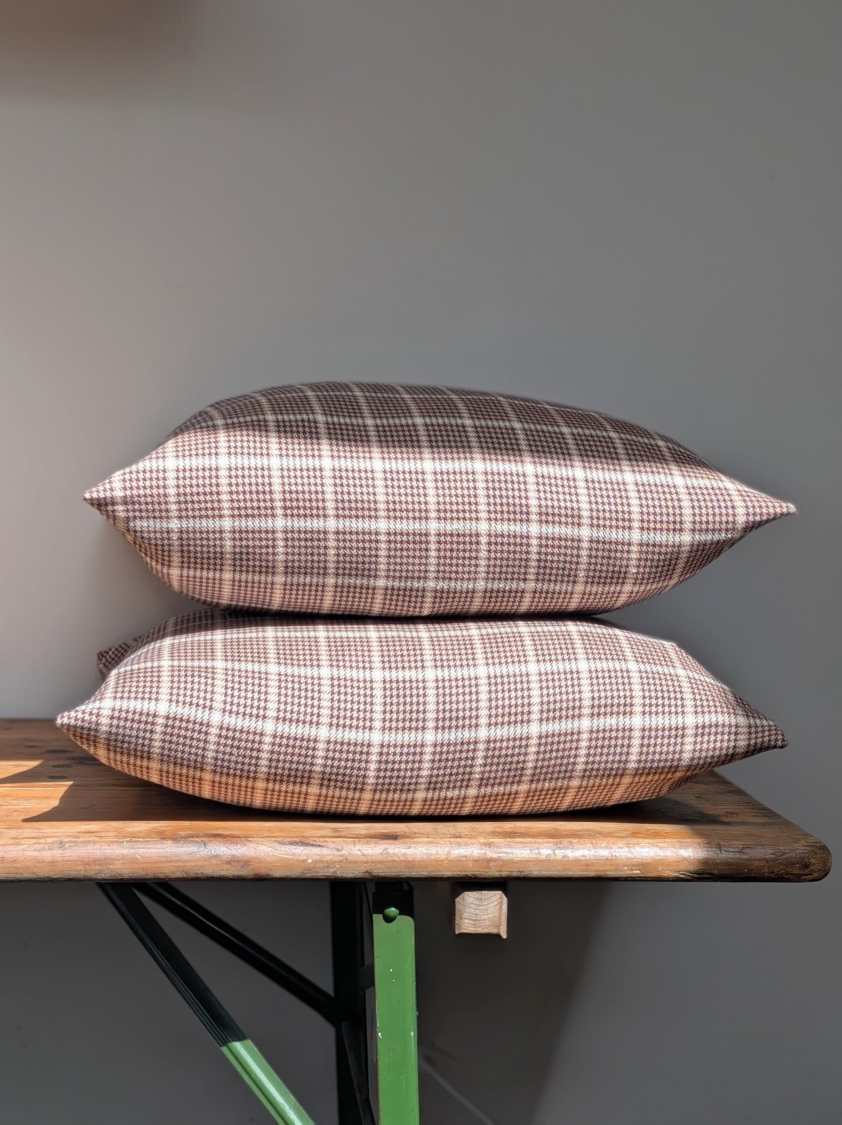 SIENNA SILK AND COTTON CUSHION