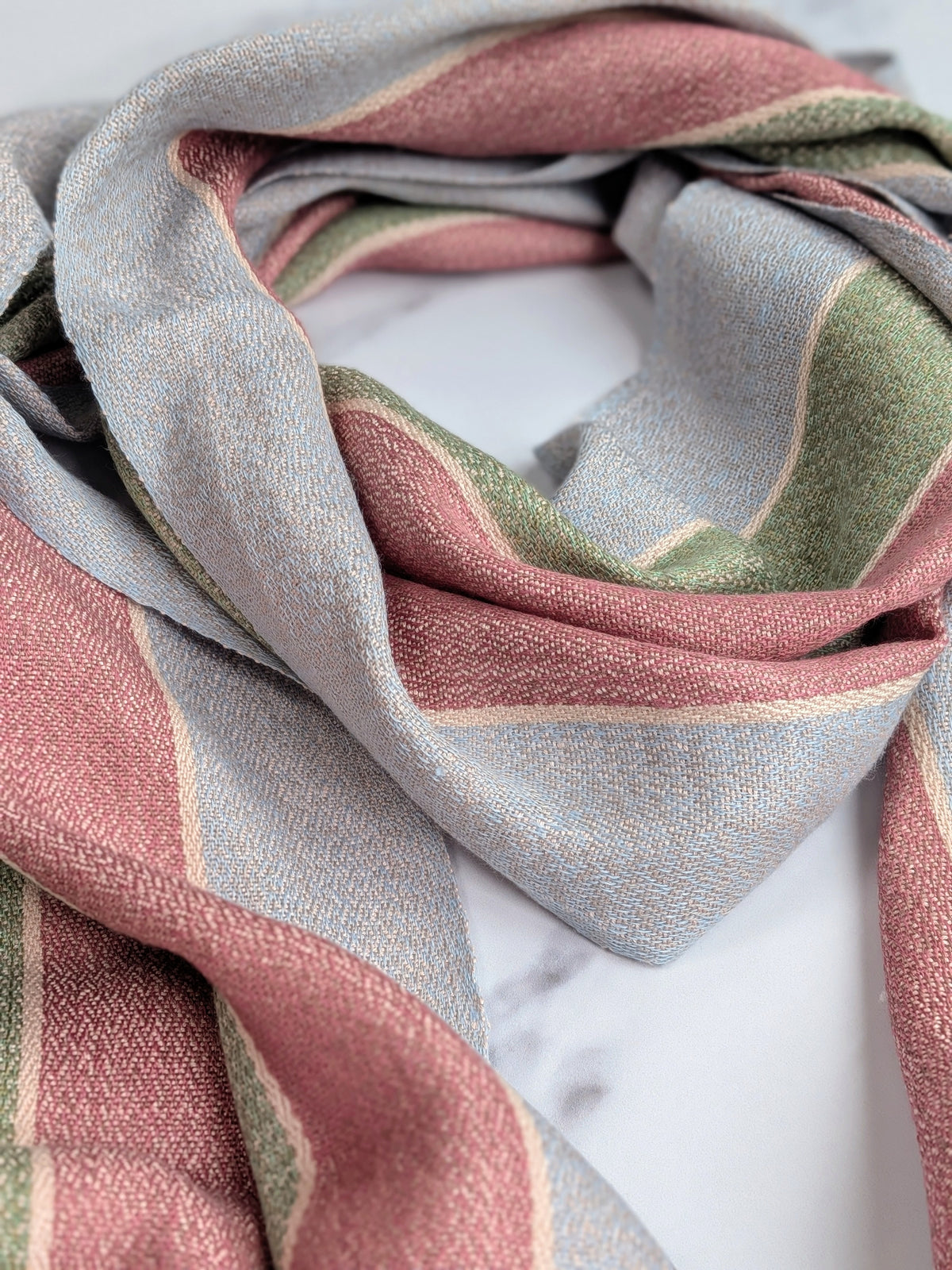 LILLY SILK & LINEN SCARF