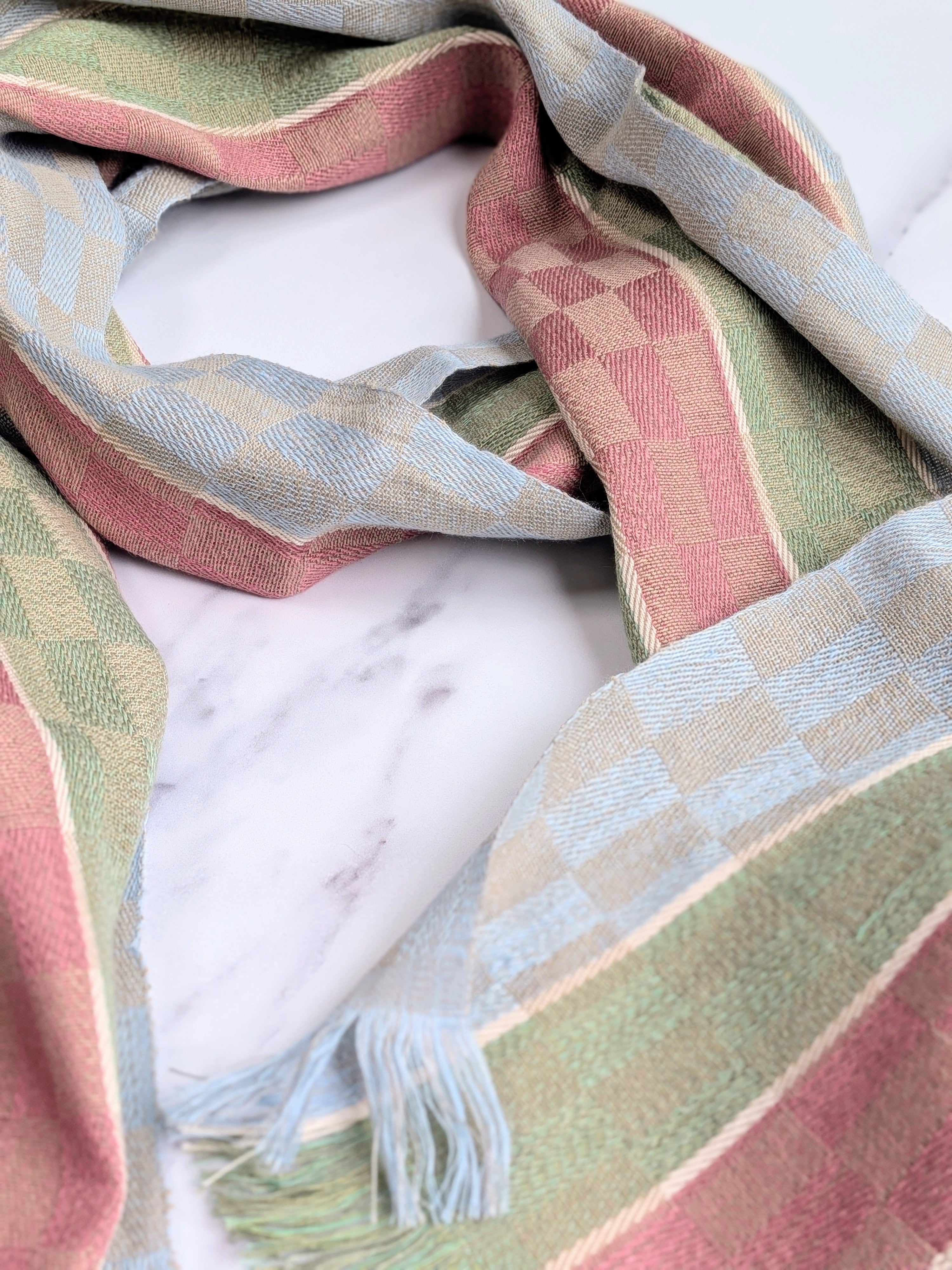 LANEY LINEN & COTTON SCARF