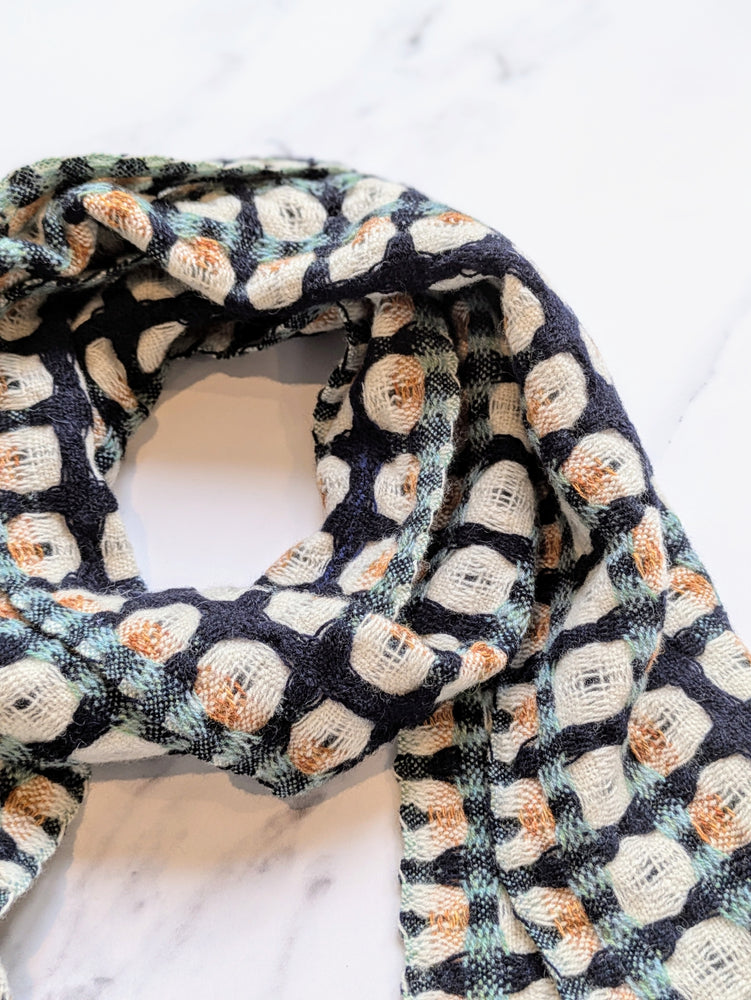IRIS DOUBLECLOTH SCARF