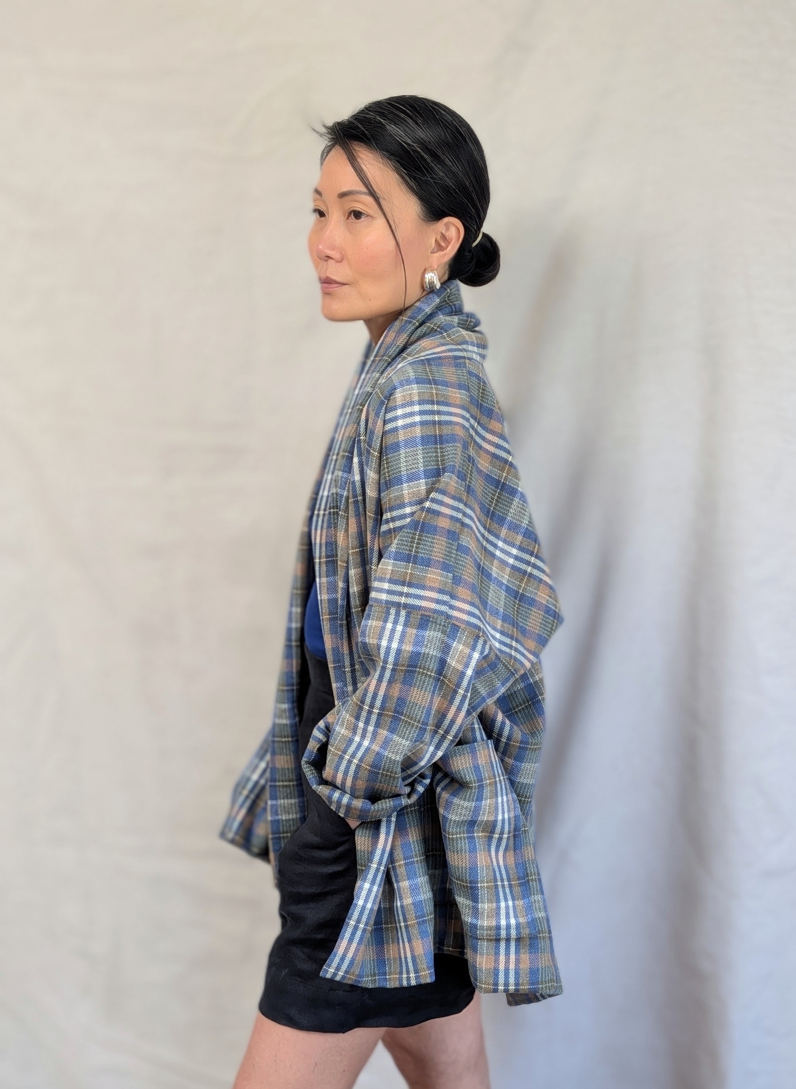 AJA LAMBWOOL KIMONO JACKET