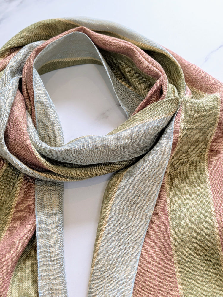 JANIE LINEN & SILK SCARF