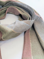 JUNE LINEN, SILK & CASHMERE  SCARF