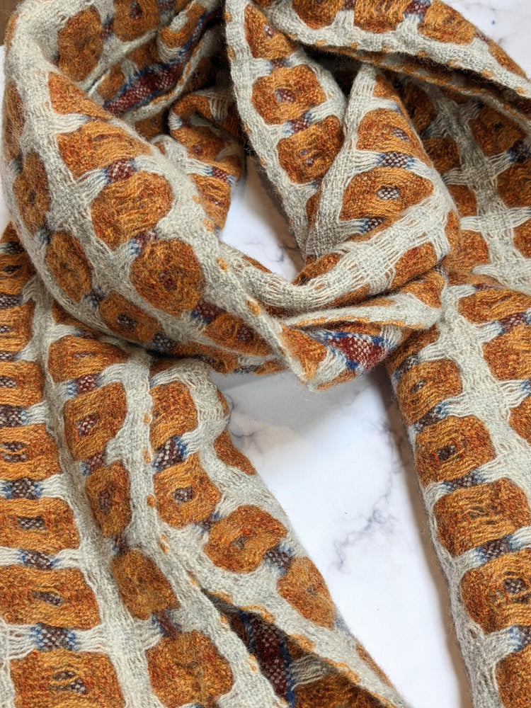 GOLDIE DOUBLECLOTH SCARFm