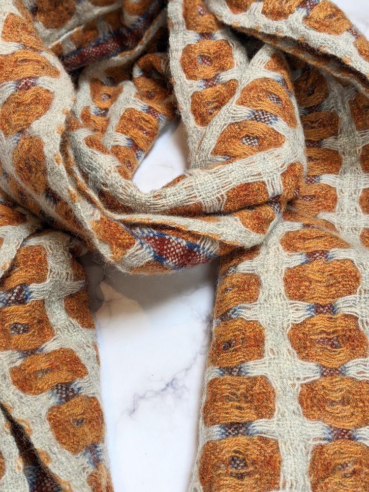 GOLDIE DOUBLECLOTH SCARFm