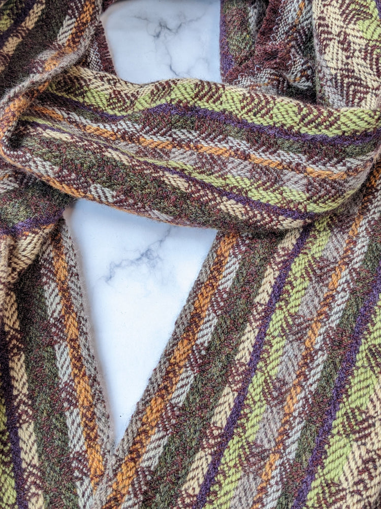 CUT SELVEDGE LAMBSWOOL SCARF